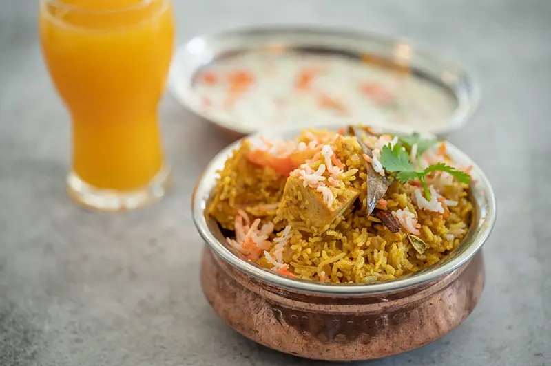 Chicken biryani